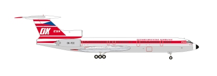 Herpa 574051 - 1:200 - CSA Czechoslovak Airlines TU-154M Teplice - OK-TCC